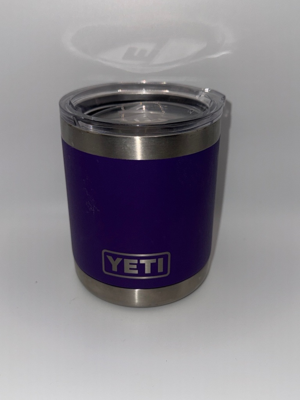 YETI Rambler 10 oz Lowball Peak Purple Tumbler Stainless Steel w/ Lid